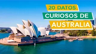20 Curiosidades de Australia 🇦🇺 | El país de los canguros