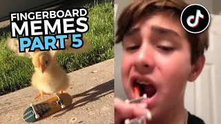 Fingerboard / Tech Deck Memes PART 5 TRY NOT TO LAUGH EDITION (animals on techdecks AND MORE)