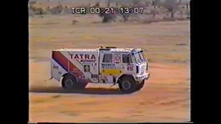 Tatra -  4.část Rallye Granada - Dakar 1996  (unikátní záběry z vrtulníku)