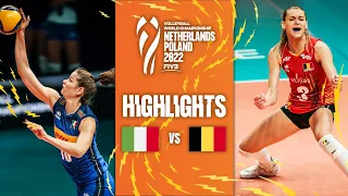 🇮🇹 ITA vs. 🇧🇪 BEL - Highlights  Phase 1 | Women's World Championship 2022