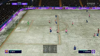 FIFA 21 - Chelsea vs FC Barcelona - Snow Gameplay (PS5 UHD) [4K60FPS]