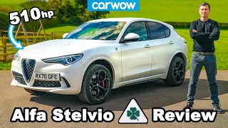 510hp Alfa Romeo Stelvio QV 2021 review - 0-60mph, 1/4-mile & brake tested!