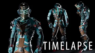 Dead Space 2 Suit - 3D Timelapse (Blender, Substance Painter, Unreal Engine 4)