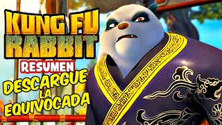 Creo que DESCARGUE la película de KUNG FU PANDA 4 equivocada (KUNG FU RABBIT) | RESUMEN EN 8 MINUTOS