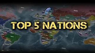 TOP 5 Nations to Play With in Conflict of Nations World War 3