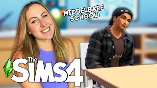 Zijn EERSTE DAG op zijn NIEUWE SCHOOL! - De Sims 4 - Aflevering 36