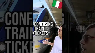 VALIDATE Italian Tickets? 🇮🇹 🚅