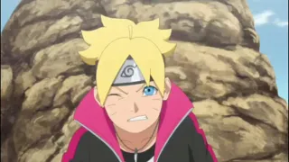 Momen Ketika Urashiki panik melihat mata jougan boruto