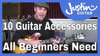 10 Accessories Beginner Guitarists Should Buy Before They Start