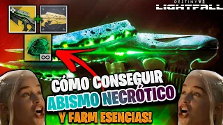 GUÍA ABISMO NECRÓTICO + CATALIZADOR Y FARM ESENCIAS! Destiny 2 Lightfall