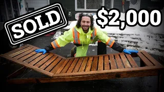 Turning a Free Chair into a $2,000 Table