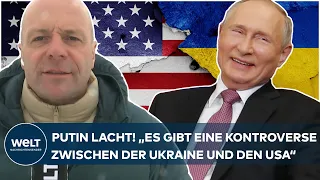 PUTINS KRIEG: Russen freuen sich! "Da gibt es eine Kontroverse zwischen der Ukraine und der USA"