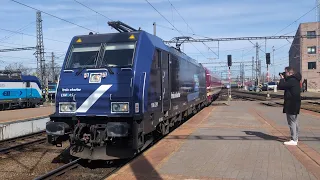 The First European Sleeper arrives at Praha Hlavní Nádraží 26/03/2024