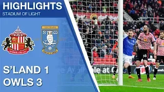 Sunderland 1 Sheffield Wednesday 3 | Extended highlights | 2017/18