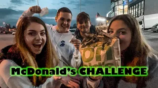 McDonald's CHALLENGE! (naročimo isto kot eni pred nami)