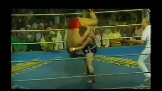 Andre the Giant vs Otto Wanz 1986 08 30