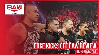 Edge Kicks Off RAW Review! WWE RAW 9/5/22 Results! #shorts
