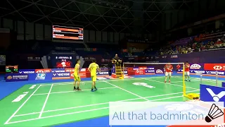 VCO 2019 MD QF Kevin Sanjaya Sukamuljo/Marcus Fernaldi Gideon vs Goh V Shem/Tan Wee Ki Set2 Part2