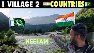 this VILLAGE is both in 🇵🇰 PAKISTAN and INDIA🇮🇳 | KERAN - INDIAN village without FENCING | SJ VLOGS