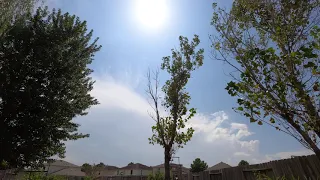 Sun Up to Sun Down 4K Time Lapse Video - Houston, TX 9/1/21