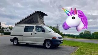 Nakonec JAPONEC! | Jednorožec | Tohle nešlo nekoupit. | TOYOTA HIACE LONG 4x4 D4D 75KW CAMPING | 🦄