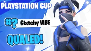 How I QUALIFIED for Playstation Cup Zero Build FINALS (10th Place)