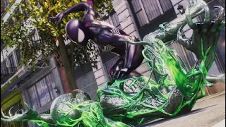 SPIDER-MAN 2 PS5 - Purple Shaded Classic Symbiote Suit Free Roam (4K)