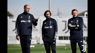 Allenamenti Della Juventus & La Partita Dello Staff - Partita In Famiglia- Pirlo Tudor, Nedved...