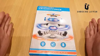 5 Minutes Satisfying Unpacking Dancing Robot Warrior Toy: Music, LED Magic|ASMR Unboxing No Talking