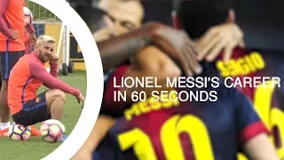 Lionel Messi's Career In 60 Seconds