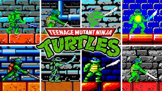 Teenage Mutant Ninja Turtles | Versions Comparison | NES, Amiga, Atari ST, C64, CPC and much more