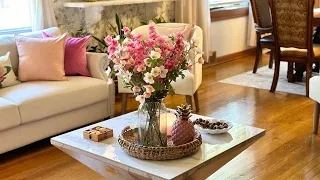 DECORACIÓN FRESCA Y CALIDA🩷IDEAS PARA SALA COMEDOR🩷COMO DECORAR SALA COMEDOR JUNTOS🩷#soniaceli