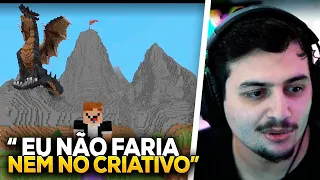 GABE REAGE Construindo a MAIOR MONTANHA do Minecraft - Craft Games 253