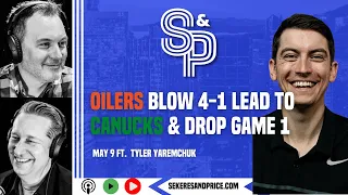 Tyler Yaremchuk on Oilers CHOKING against the Canucks in Game 1, Draisaitl's health, rest of series