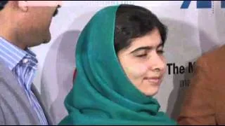 Malala Visits NY on Eve of Nobel Award