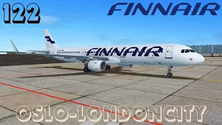 Heavy storm and crosswinds | Finnair - A321neo | Hd Route | RFS-Real Flight Simulator |Narrow body