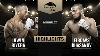 Irwin Rivera vs Firdavs Khasanov [Eagle FC 46 Highlights]