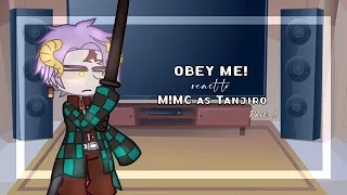Obey me! React to M!MC as Tanjiro | part 1