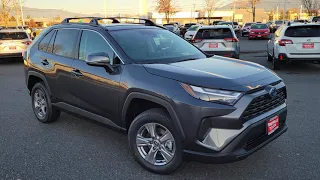 2024 Toyota RAV4 Hybrid XLE AWD in Magnetic Grey Metallic