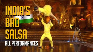 India's 🇮🇳  BAD Salsa All Performances on America's Got Talent!