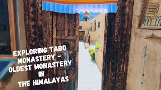 Exploring Tabo Monastery - Oldest Monastery in the Himalayas - Spiti Travel Vlog - India Travel