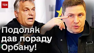 ⚡ Заговорить інакше! Подоляк відповів на чергові заяви Орбана