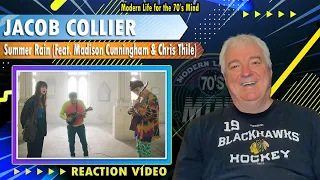 Jacob Collier (Feat. Madison Cunningham & Chris Thile) "Summer Rain" | Reaction Video