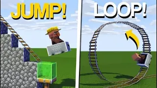 Minecraft Marvels: Unlocking 10+ Easy Roller Coaster Build Techniques!