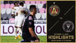 Match Highlights: Atlanta United vs Inter Miami CF | October 14, 2020