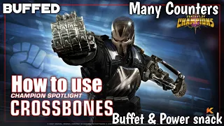 How to use buffed Crossbones |Full breakdown| - Marvel Contest of Champions