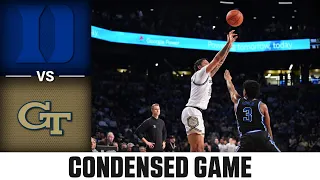 Duke vs. Georgia Tech Condensed Game | 2022-23 ACC Men’s Basketball