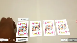 Playing Cards - Unity Augmented Reality with Vuforia