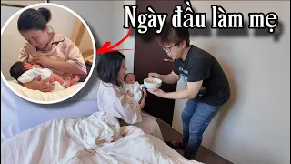 Bất Ngờ Khoẻ Hẳn Sau 1 Đêm Đến Bác Sĩ Nhật Còn Sợ - Ngày Đầu Tiên Tập Làm Mẹ