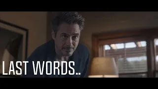 Last Words.. | Marvel | Tony Stark | Hindi | Abhishek Valvi